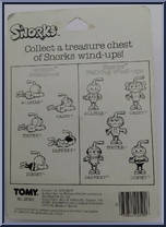 Dimmy from Snorks - Walking Wind-Ups manufactured by Tomy [Back]