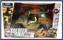 Jeep 1 from Soldier Force - Basic Series manufactured by Chap Mei [Front]