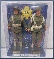 WWI Dough Boy / WWII GI from Soldiers of the World - Multi-Packs manufactured by Formative International [Front]