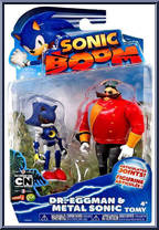 Dr. Eggman & Metal Sonic from Sonic Boom - 3" Scale manufactured by Tomy [Front]