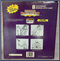 Yellow Ranger from Sonic Ranger - Electronic Sounds manufactured by Soma [Back]