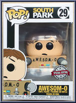 AWESOM-O (Unmasked) from South Park - Pop! Vinyl Figures manufactured by Funko [Front]