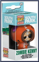 Zombie Kenny from South Park - Pop! Keychains manufactured by Funko [Front]