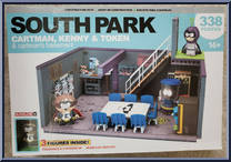 Cartman, Kenny, & Token & Cartman's Basement Action Figure