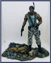 Al Simmons (Blue Camo) from Spawn - Series 17 - Spawn Classic manufactured by McFarlane [Loose]