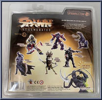 Commando Spawn 2 from Spawn - Series 28 - Regenerated manufactured by McFarlane [Back]