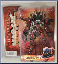 Cyber Spawn 2 from Spawn - Series 28 - Regenerated manufactured by McFarlane [Front]