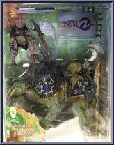 Iguantus & Tuskadon from Spawn - Series 14 - Dark Ages Spawn 2 manufactured by McFarlane [Front]
