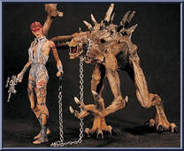 Jessica Priest & Mr. Obersmith from Spawn - Series 13 - Curse of the Spawn manufactured by McFarlane [Loose]