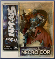 Necro Cop from Spawn - Series 31 - Other Worlds manufactured by McFarlane [Front]