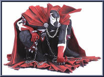 Spawn (Issue 8 Cover Art)  from Spawn - Series 26 - The Art of Spawn manufactured by McFarlane [Loose]