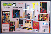 Spawn Alley Playset from Spawn - Series  1 manufactured by McFarlane [Back]