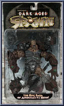 Spawn (Black Knight) from Spawn - Series 11 - Dark Ages Spawn manufactured by McFarlane [Front]