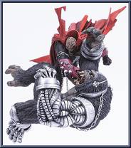 Spawn vs. Cy-Gor (Issue 57 Cover Art)  from Spawn - Series 26 - The Art of Spawn manufactured by McFarlane [Loose]
