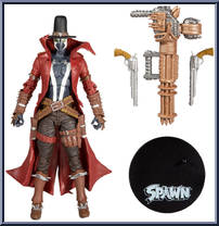 Gunslinger Spawn (Gatling Gun) from Spawn (2020 Series) - Basic Series manufactured by McFarlane [Loose]
