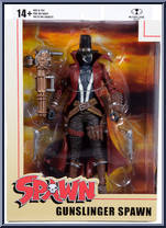 Gunslinger Spawn (Gatling Gun) from Spawn (2020 Series) - Basic Series manufactured by McFarlane [Front]