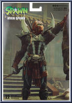 Ninja Spawn (Gold Label) (Autograph) from Spawn (2020 Series) - Basic Series manufactured by McFarlane [Back]