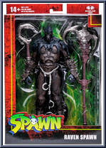 Raven Spawn (with Hook) from Spawn (2020 Series) - Basic Series manufactured by McFarlane [Front]