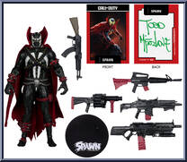 Spawn (Gold Label) from Spawn (2020 Series) - Call of Duty manufactured by McFarlane Toys [Loose]