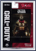 Tactical Spawn from Spawn (2020 Series) - Call of Duty manufactured by McFarlane Toys [Back]