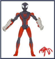 Spider-Man (Shock Gloves & Cyber Spider) Action Figure