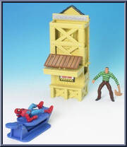 Alleway Box Drop from Spider-Man (2000) - Stunt System - Series 3 manufactured by Toy Biz [Loose]