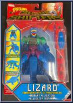 Lizard from Spider-Man (2000) - Shape Shifters - 2002 manufactured by Toy Biz [Front]