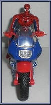 Motorcycle from Spider-Man (2000) - Bump 'N Go manufactured by Toy Biz [Loose]