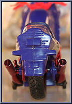 Motorcycle from Spider-Man (2000) - Bump 'N Go manufactured by Toy Biz [Loose]