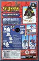 Mysterio (Magic Change) from Spider-Man (2000) - Series 13 manufactured by Toy Biz [Back]