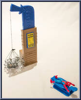 Web Net Parking Garage from Spider-Man (2000) - Stunt System - Series 1 manufactured by Toy Biz [Loose]