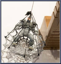 Web Net Parking Garage from Spider-Man (2000) - Stunt System - Series 1 manufactured by Toy Biz [Loose]