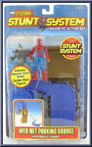 Web Net Parking Garage from Spider-Man (2000) - Stunt System - Series 1 manufactured by Toy Biz [Front]