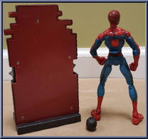 Peter Parker (Spider-Man) from Spider-Man (2000) - Series  7 manufactured by Toy Biz [Loose]