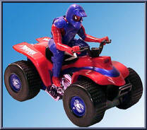 Quad Runner from Spider-Man (2000) - Bump 'N Go manufactured by Toy Biz [Loose]