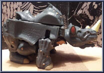 Rhino from Spider-Man (2000) - Shape Shifters - 2004 manufactured by Toy Biz [Loose]