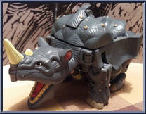 Rhino from Spider-Man (2000) - Shape Shifters - 2004 manufactured by Toy Biz [Loose]