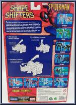 Rhino from Spider-Man (2000) - Shape Shifters - 2004 manufactured by Toy Biz [Back]