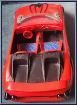Spider Glider Car from Spider-Man (2000) - Vehicles manufactured by Toy Biz [Loose]
