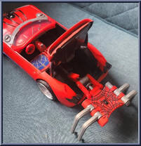 Spider Glider Car from Spider-Man (2000) - Vehicles manufactured by Toy Biz [Loose]