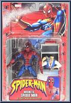 Spider-Man (Magnetic) from Spider-Man (2000) - Series  1 manufactured by Toy Biz [Front]