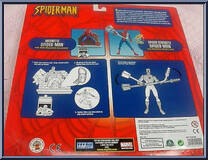Spider-Man (Magnetic) / Spider-Man (Spider-Strength) from Spider-Man (2000) - Multi-Packs manufactured by Toy Biz [Back]