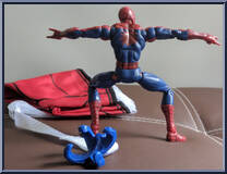 Spider-Man (Parachute) from Spider-Man (2000) - Series  6 manufactured by Toy Biz [Loose]