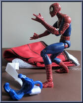 Spider-Man (Parachute) from Spider-Man (2000) - Series  6 manufactured by Toy Biz [Loose]