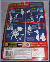 Spider-Man (Parachute) from Spider-Man (2000) - Series  6 manufactured by Toy Biz [Back]