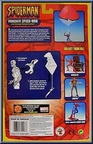 Spider-Man (Parachute) from Spider-Man (2000) - Series  6 manufactured by Toy Biz [Back]