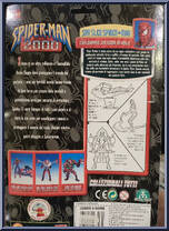 Spider-Man (Sky Sled) from Spider-Man (2000) - 2000 manufactured by Toy Biz [Back]