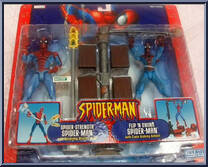 Spider-Man (Spider-Strength) / Spider-Man (Flip 'N Swing) from Spider-Man (2000) - Multi-Packs manufactured by Toy Biz [Front]
