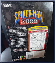 Spider-Man (Web Armor) from Spider-Man (2000) - 2000 manufactured by Toy Biz [Back]