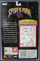 Spider-Man (Web Armor) from Spider-Man (2000) - 2000 manufactured by Toy Biz [Back]
